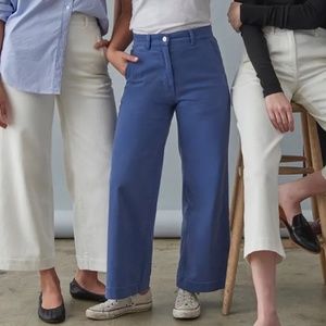 Everlane wide leg crop pants 0